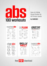 abs 100 workouts by darebee