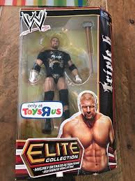 Wrestling ring toys let kids recreate iconic wwe moments, from elimination chamber brawls to raw showdowns. Triple H Hhh Wwe Mattel Elite Toys R Us Exclusive Act