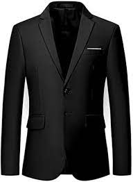 Men's dress suits don't need to be reserved for formal occasions and business meetings. Mens Suit Jacket Slim Fit Sport Coats Blazer For Daily Business Wedding Party At Amazon Men S Clothing Store