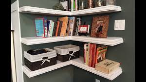 Diy floating shelves are easy to build, and their clean simplicity looks great on any wall. Diy Floating Corner Shelves Youtube