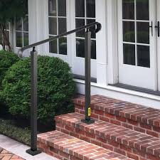 Vevor Outdoor Stair Railing Fit 2 Or 3