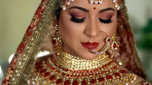 traditional asian indian bridal makeup
