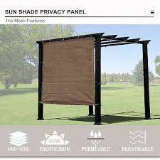 Pergola Side Panel Sun Shade Cover