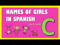 spanish names for s letter c