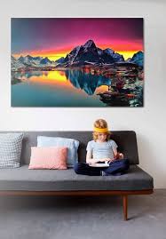 Mountains Canvas Norway Canvas