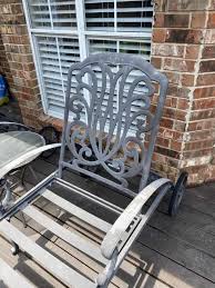 How To Re Metal Outdoor Furniture