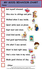 Behavior Middle School Online Charts Collection