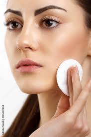 natural makeup skin care woman