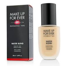 make up for ever water blend face
