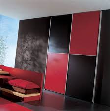 red and black bedroom wall decor flash