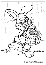 These free, printable easter coloring pages include all your favorite easter images like easter bunnies, eggs, chicks, lambs, flowers, and more. Easter Bunny Coloring Pages Updated 2021