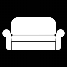Sofa Icon Lifestyle Luxury Seat Vector