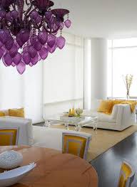 Yellow Sofa Contemporary Living Room