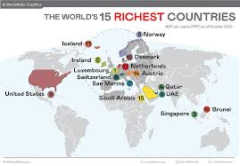 the richest countries in the world 2024