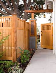 Custom Wooden Fence Panel Design 1 By