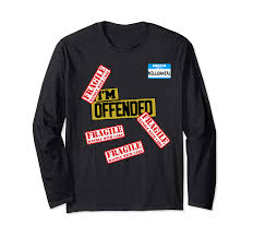 Millennial Candy Funny I M Offended Fragile Millenials Long Sleeve T Shirt