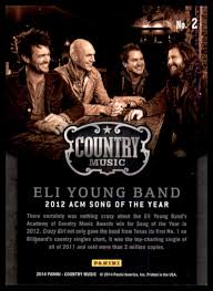 Details About 2015 Country Music Award Winners Gold 2 Eli Young Band