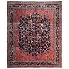 handmade carpet oriental rug wool red