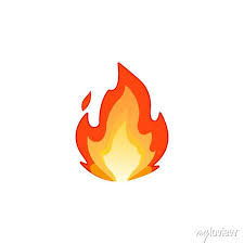 Lit Emoji Icon Fire Symbol Modern