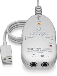 How can i record my electric guitar using the 3.5 mm combo audio port of the computer? Behringer Product Ucg102