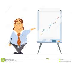 Boss Man Company Head Chief Leader And Office Flip Chart