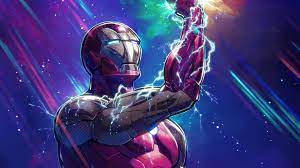 iron man infinity gauntlet art 4k