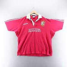 british irish lions rugby shirt large