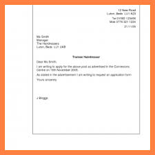     Trendy Idea Cover Letter Necessary    For Internal Position    