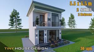 Small House Design 5 50m X 5 50 M 30