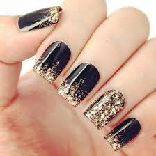 Ver más ideas sobre uñas negras, uñas negro con plata, uñas en color negro. 20 Unas Color Dorado Que Te Encantaran