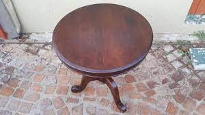 African Hardwood Nakura Side Table