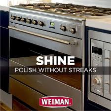 weiman stainless steel cleaner and