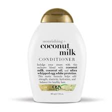 Skip a wash or extend the life of your style with this lightweight, argan infused formula. Ogx Nourishing Coconut Milk Moisturizing Conditioner For Strong Healthy Hair With Coconut Milk Coconut Oil Egg White Protein Paraben Free Sulfate Free Surfactants 13 Fl Oz Walmart Com Walmart Com