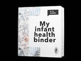 My Infant Health Binder Printable E Book