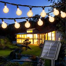 solar string lights outdoor 120