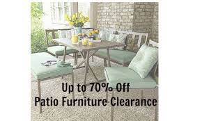 Patio Furniture Clearance 70 Off At