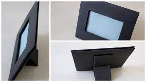 how to make photo frame stand diy photo