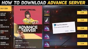 what is free fire advance server