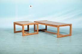Vintage Coffee Table And Side Table By
