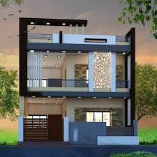 front wall design in indian house