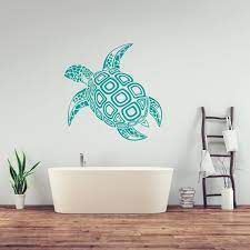 Sea Turtle Wall Decal Ocean Sea Animals