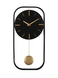16inch Luxury Modern Black Wall Clock