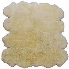 large white llama fur rug item 1304982