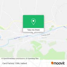 card factory 1386 in clonmel by bus