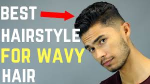 best hairstyle for guys with wavy hair