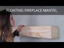 Fireplace Wooden Mantel Diy