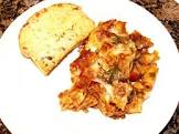 baked penne with sausage and spinach  oven or crock pot