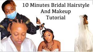 bridal hair and makeup tutorial
