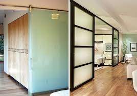 room divider doors glass closet doors