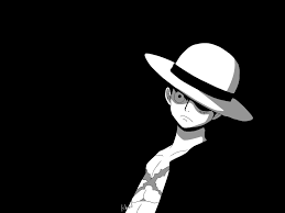 one piece black and white wallpapers